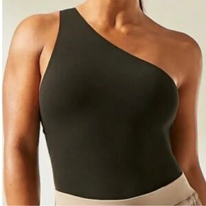 Athleta One-Shoulder Sutra Body Suit